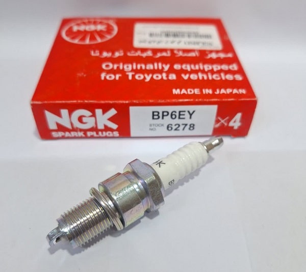 شمع پایه بلند NGK اصلی ژاپنی به سفارش دبی (یاماها، کاواساکی، پیکان و وانت پیکان)
