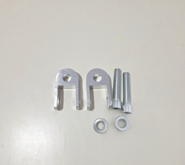اسپیسر ارتفاع دهنده کمک عقب انواع موتور سیکلت 3 سانتی نقره ای